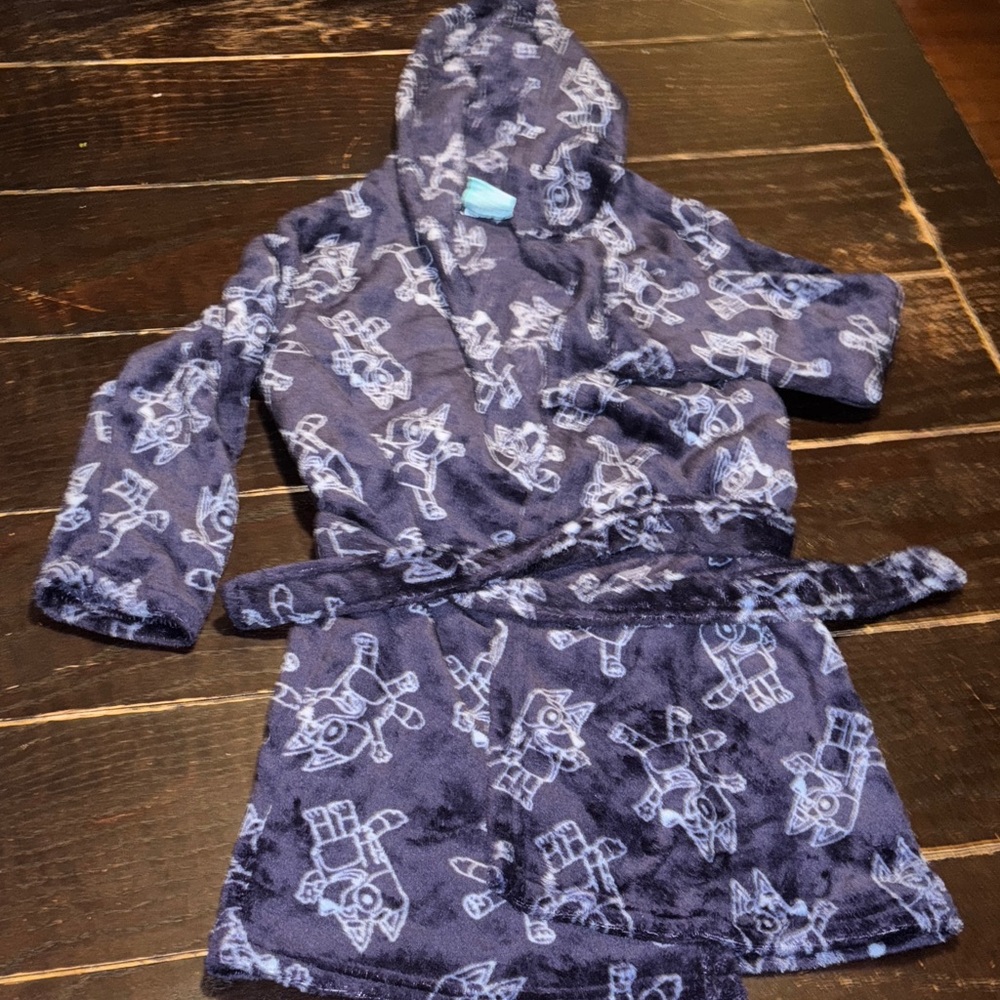 Kids Bluey robe